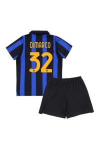 Inter Milan Federico Dimarco #32 Babyklær Hjemme Fotballdrakt til barn 2026-27 Korte ermer (+ Korte bukser)